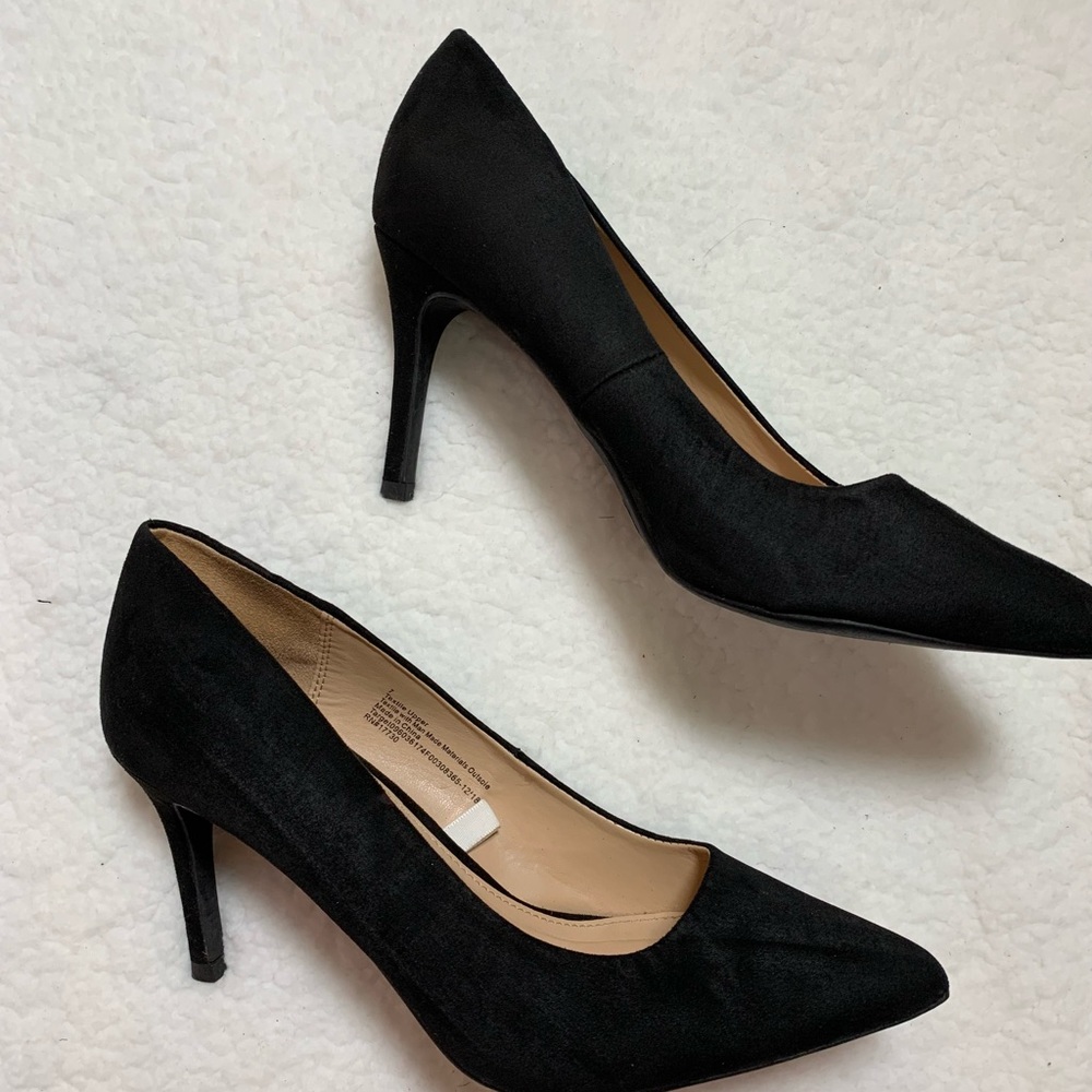 A new day suede stilettos size 7